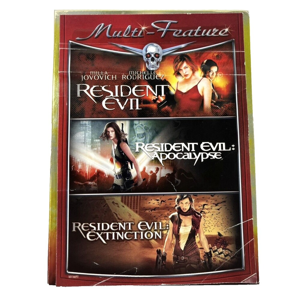Multi Feature Resident Evil 3 Disc 2008 Triple Feature Special Edition Tested